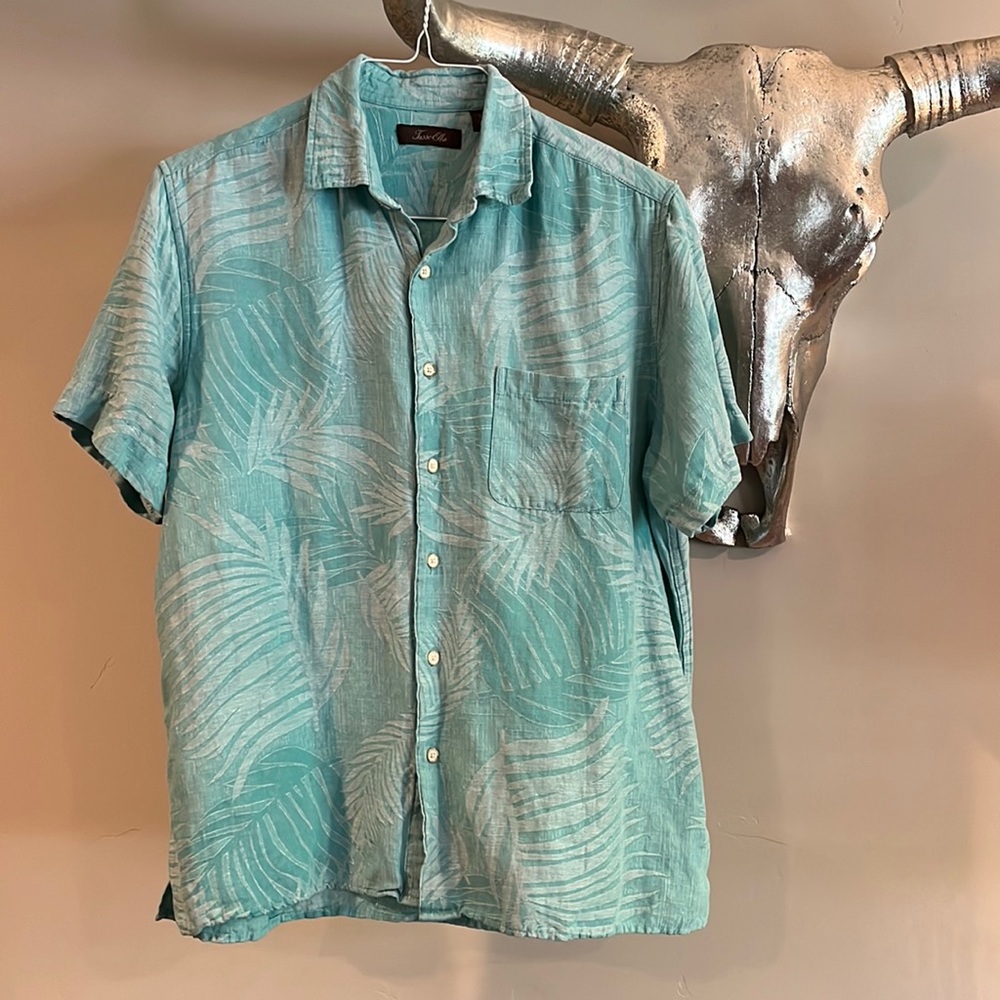 Tasso Elba Men’s Shirt Sz L
